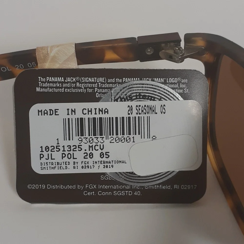 Panama Jack Women/Men Sunglasses Tortise Color Polarized UVA UVB Protect…